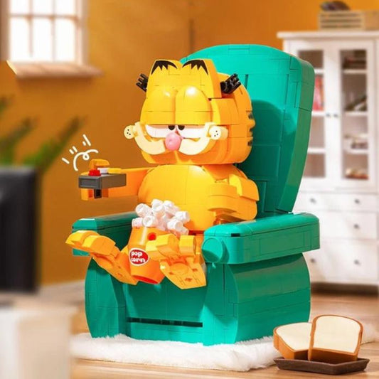 Garfield con silla reclinable